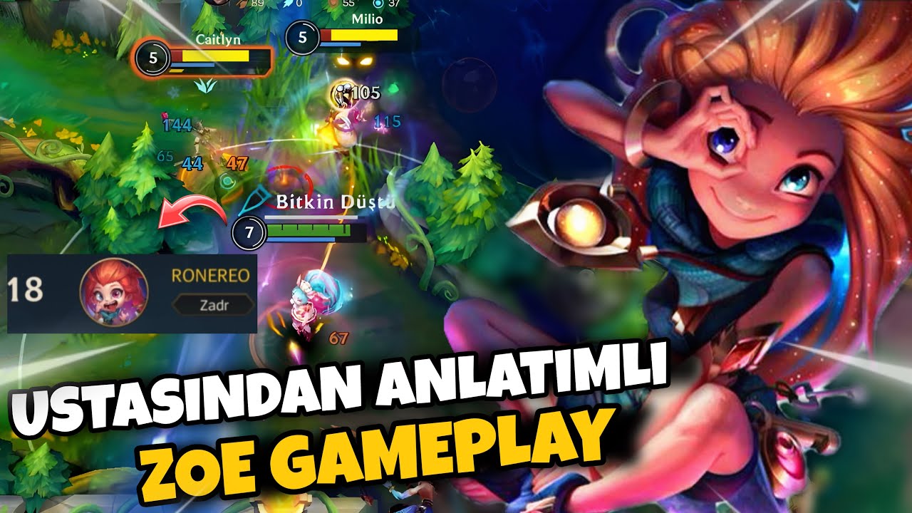 Ryze’e Karşı Zoe Nasıl Oynanır? 🔮 – Öğretici Gameplay | Wild Rift