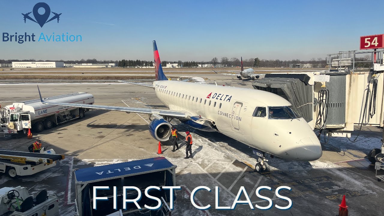Delta E175 First Class Trip Report