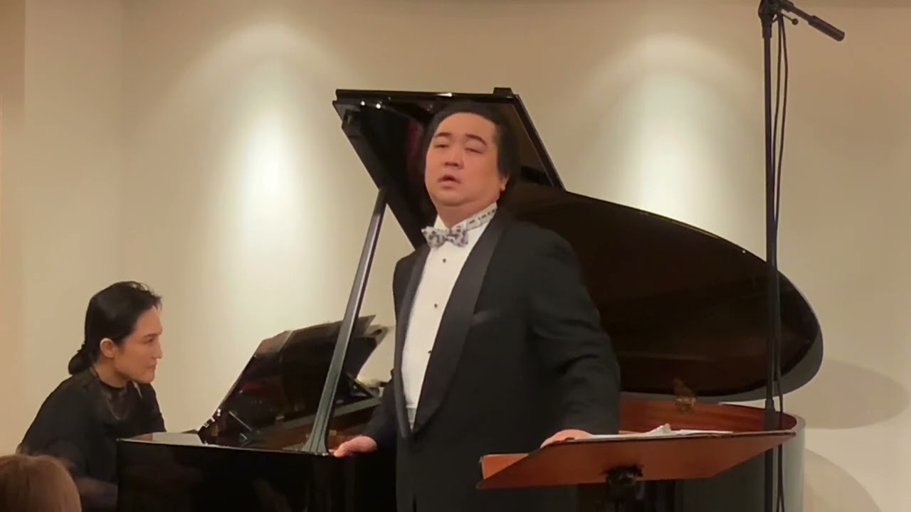 海と涙と私と  歌曲集「愛する歌」より   作詞:やなせたかし  作曲:木下牧子   /バリトン 倉藤理大  ピアノ 土方協子