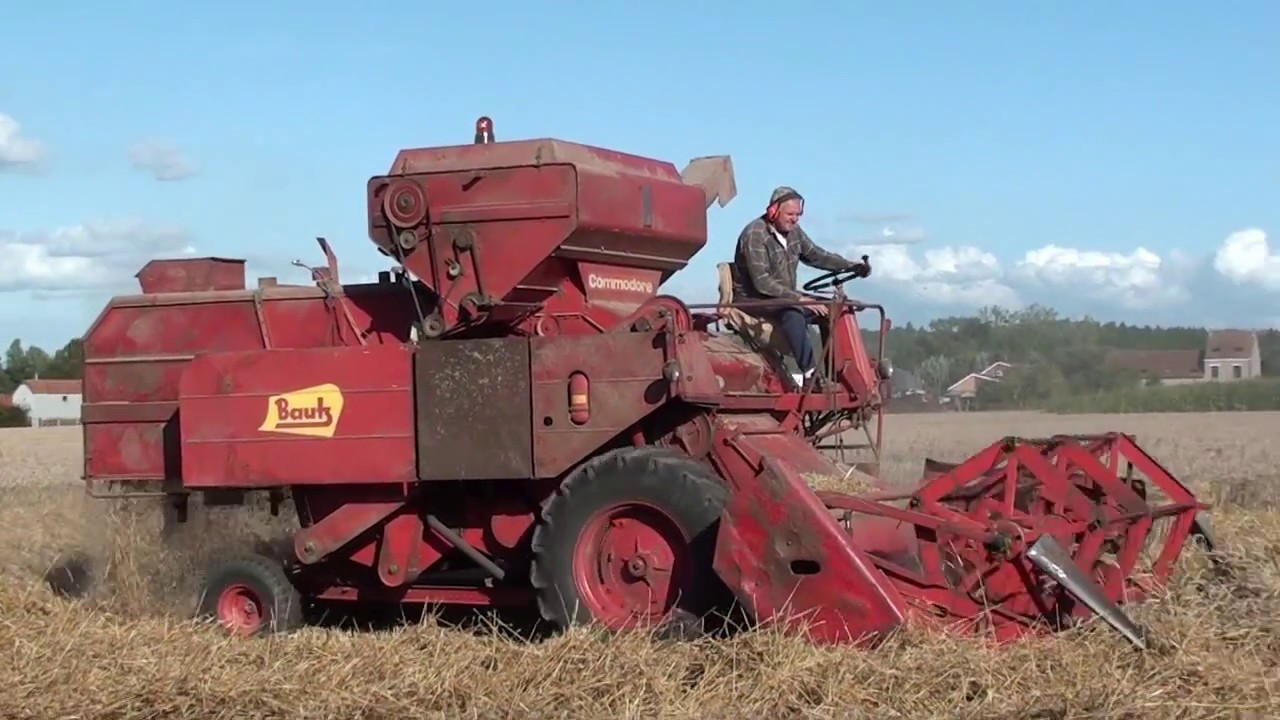 Landb. Langbeen - Nieuwenrode - maaidorsen - Bautz T 604 S