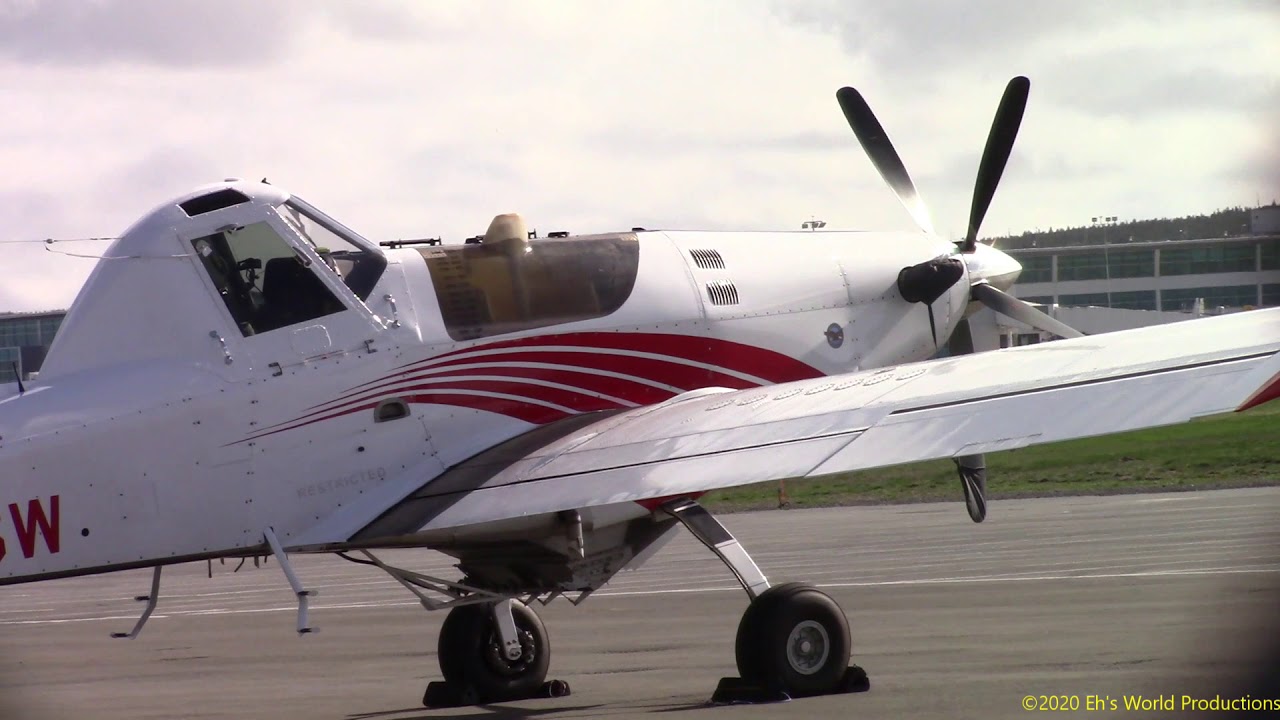 Two Ayres S2R Thrush Aircraft Arrivals at CYYT