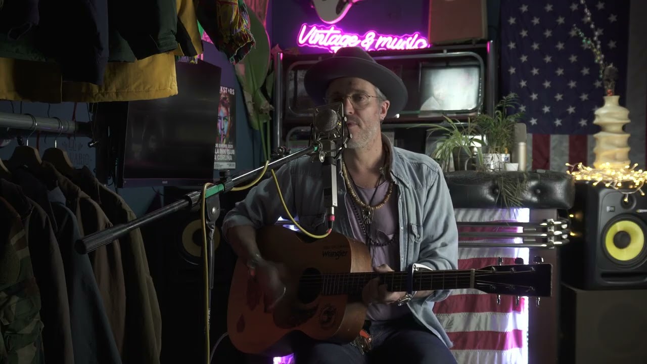 Edu Calvario - Me Dejó Marchar - Coque Malla Cover - Directo en El Calvario Vintage