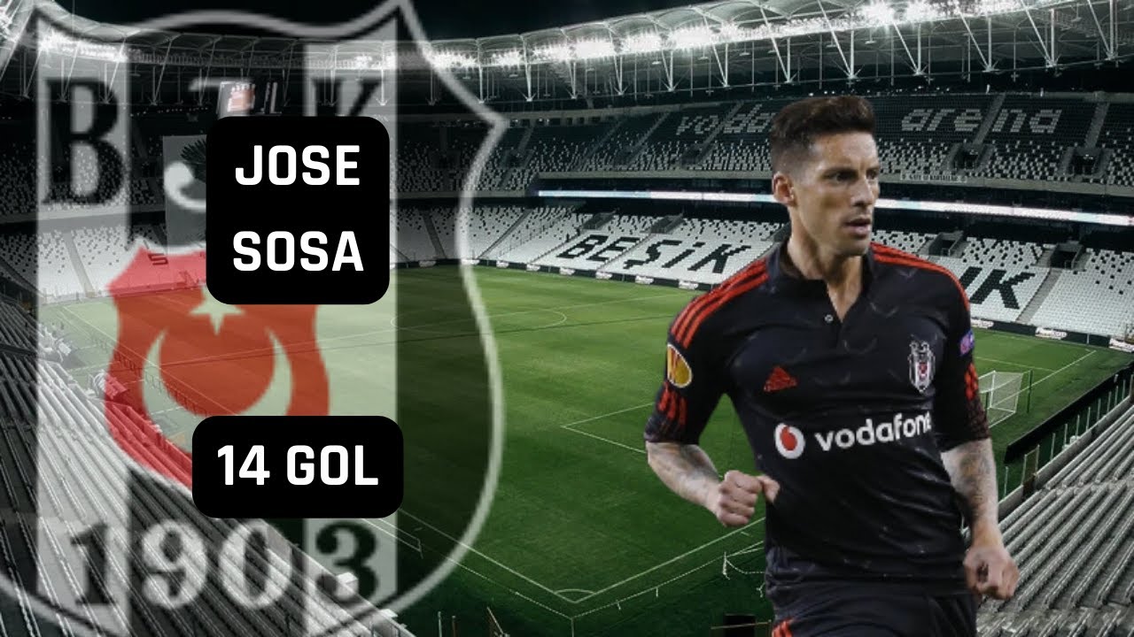Jose Sosa - Beşiktaş Golleri - 14 gol
