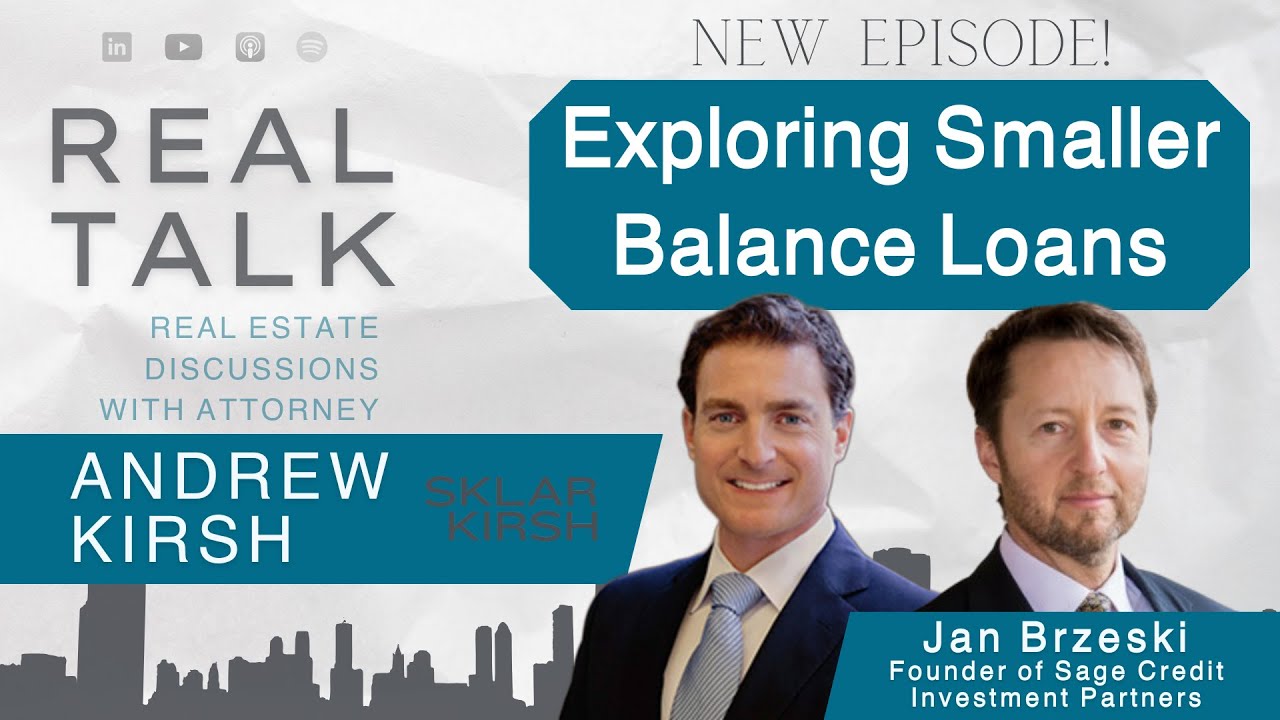 Exploring Smaller Balance Loans with Jan Brzeski, Founder of Sage Credit Investment Partners