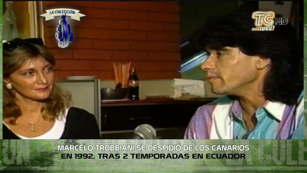 Despedida de Marcelo Trobbiani en Barcelona 1991 - Programa La Colección