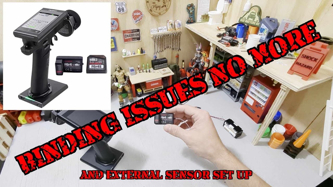 How to bind your NB4 classic RX w/jumper and update firmware / Set up external voltage sensors