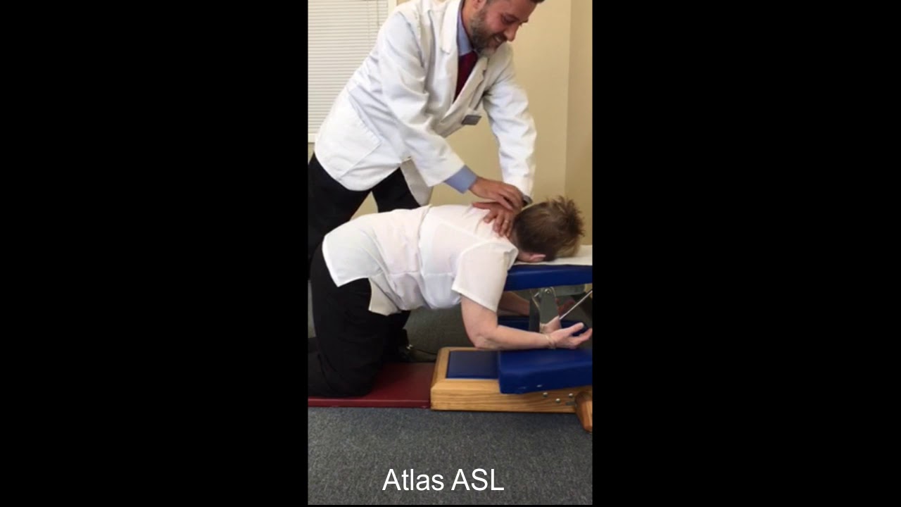 Knee Chest Specific Chiropractic Adjustment