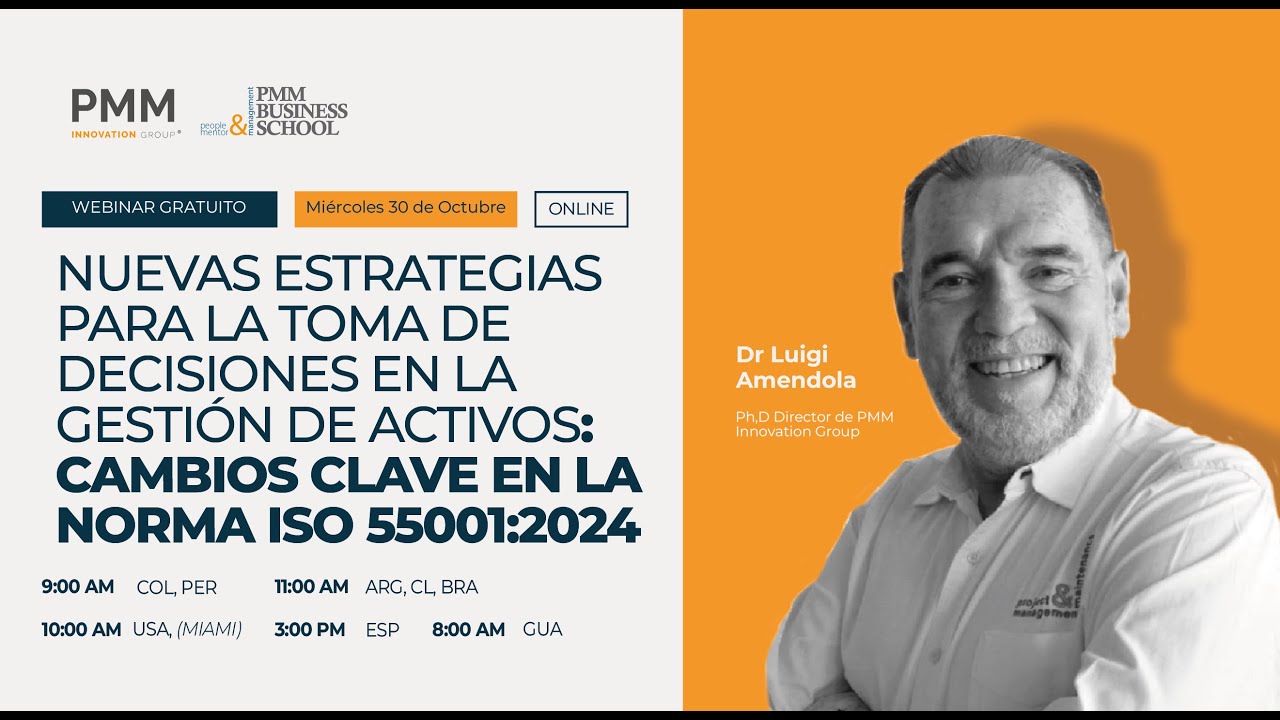 ISO 55001:2024 - Estrategias Clave para la Toma de Decisiones en Gestión de Activos