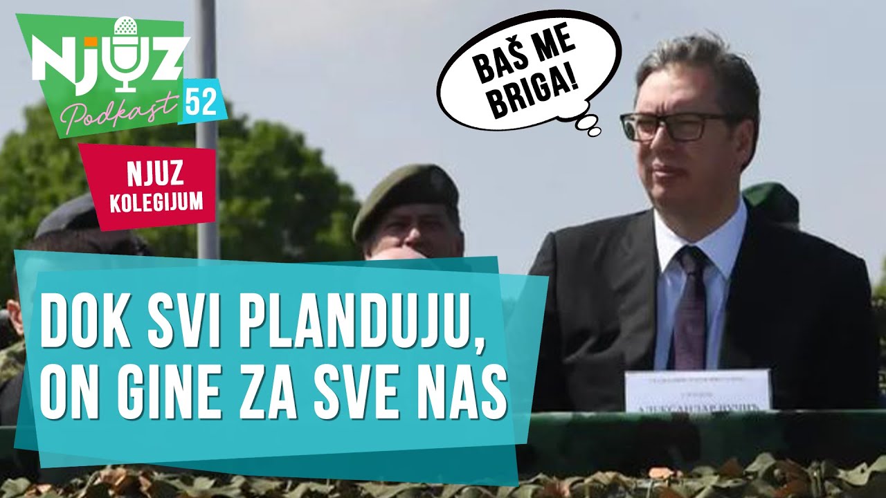 NJUZ PODKAST 52: Uništen spomenik na Fruškoj gori, Darko Lazić uhapšen, Dijana Hrkalović u trouglu