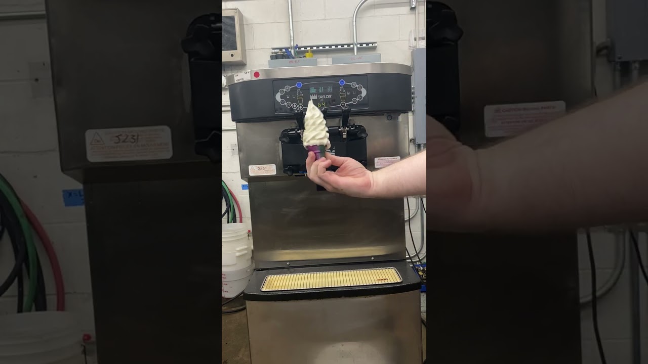 Mix Test Video: Taylor C712 Soft Serve Machine - M8054536 3 Phase Air-Cooled