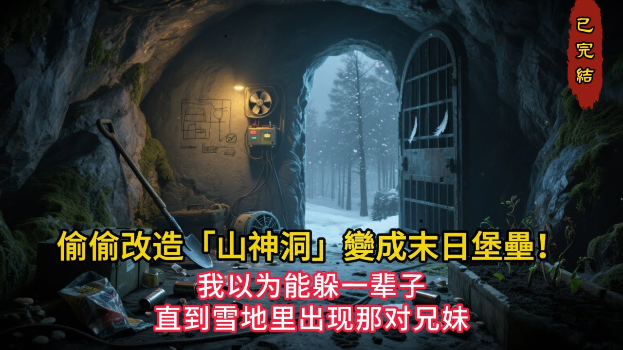 全球首個「溶洞末日基地」真實紀錄！喪屍、匪徒、人性考驗&hellip; 結局超反轉！#小说 #小说推荐 #小说推文 #完结文 #有声小说 #末世小說 #末世求生