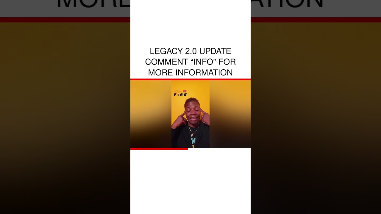 Legacy 2.0 Update Comment &ldquo;Info&rdquo; for more information