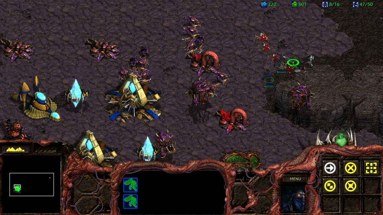 My let play StarCraft: Remastered - Brood War Zerg Mission 8