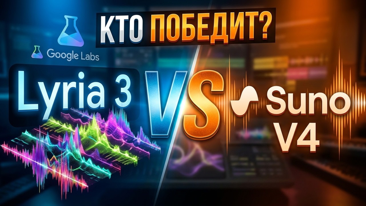 Lyria 3 vs Suno V4: какой AI-генератор лучше?