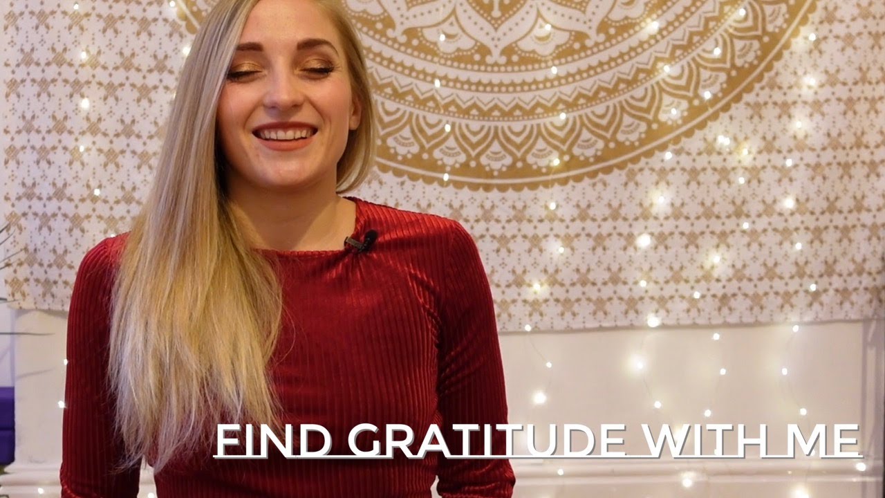 Find GRATITUDE with me - a meditation for appreciating the good in your life - GeGe Yoga