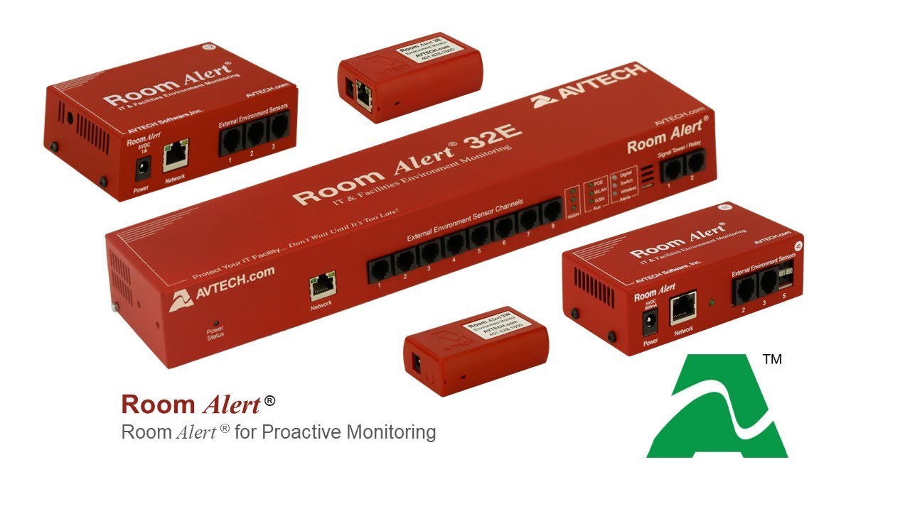 Monitor Temperature, Humidity, Power, Flood And More With Room Alert