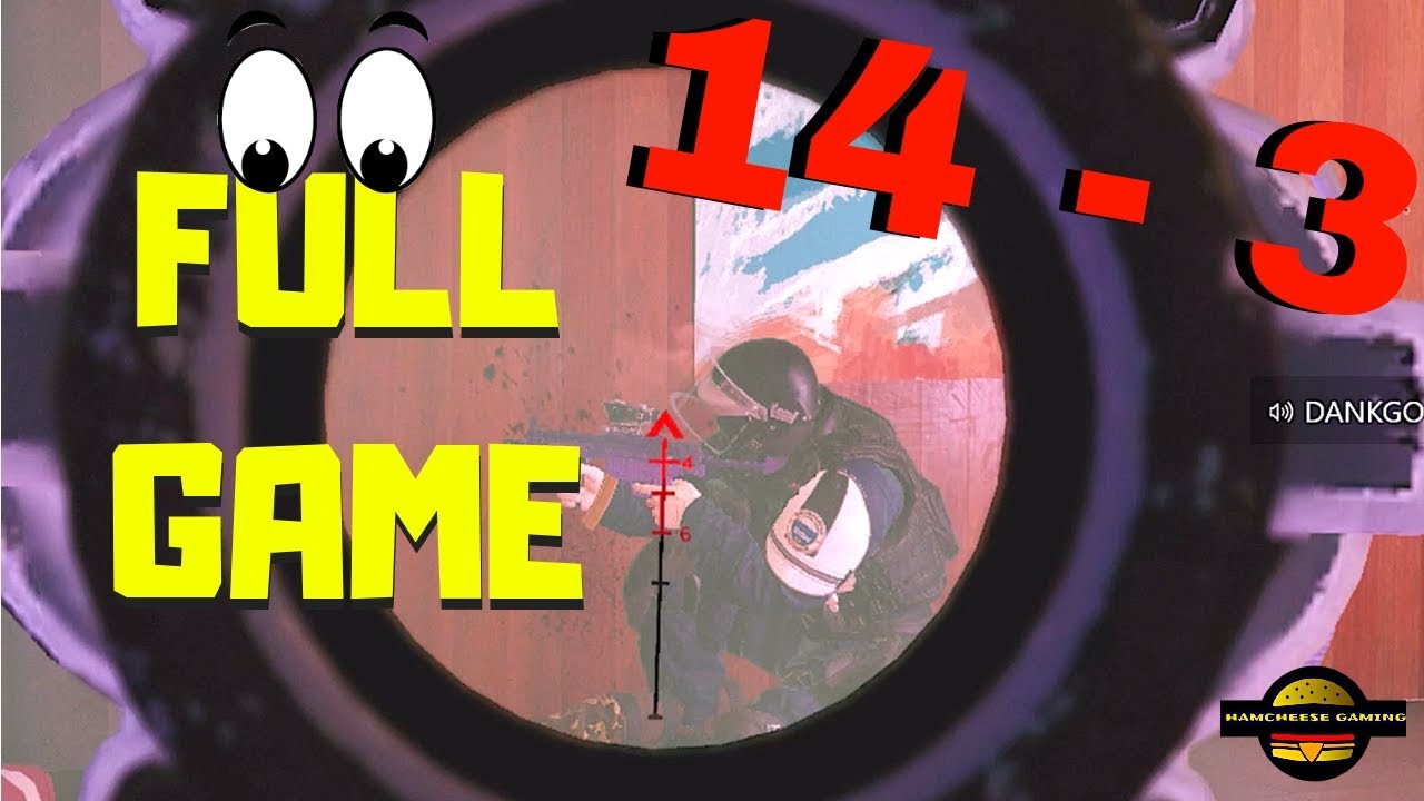 14 - 3 FULL GAME POPPING NUGGETS! - Rainbow Six Siege : Ranked