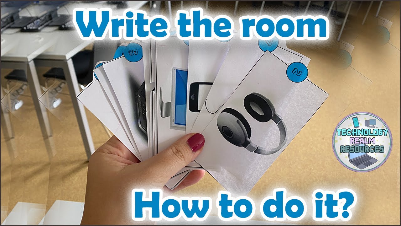 Write the room - how to do the activity - Computer lab / Technology classroom