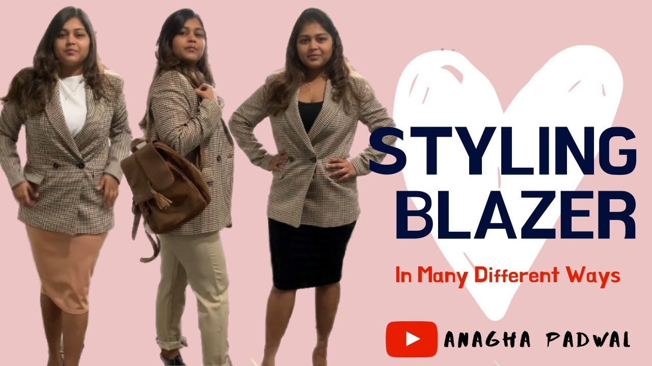 Styling a Blazer || Fashion Vlog || Easy Outfits