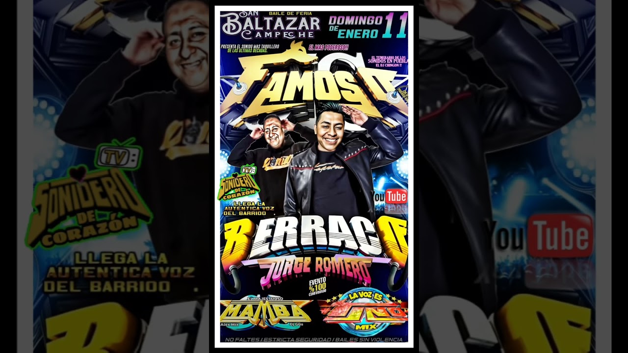SONIDO FAMOSO EN SAN BALTAZAR CAMPECHE DOMINGO 11 ENERO 2026 CD.COMPLETO VOL.1