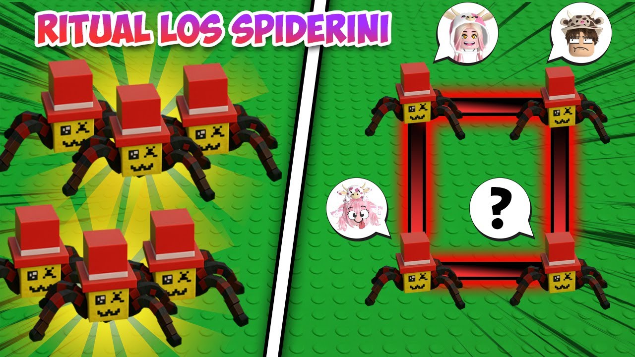 MOMON MOOCI & ABANG MAIN RITUAL SPIDERINI di STEAL a BRAINROT