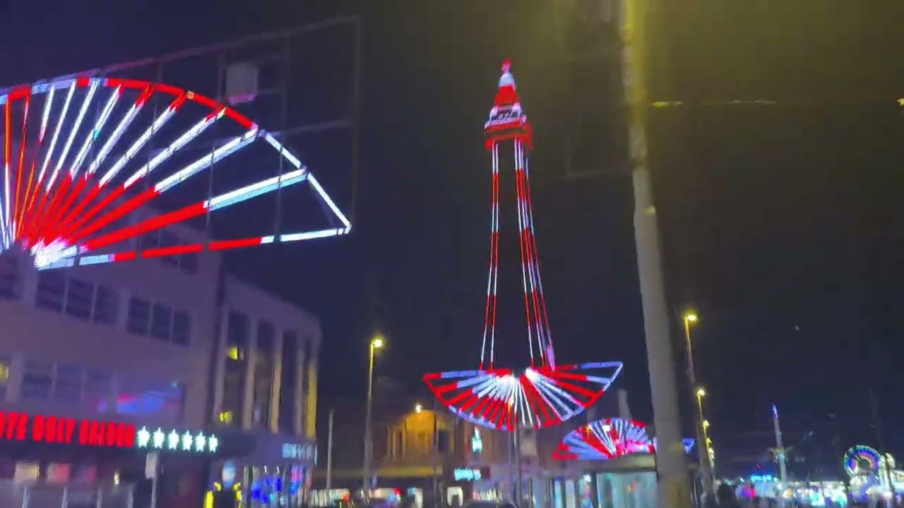 Sightseeing in Blackpool (Christmas Edition 2025)