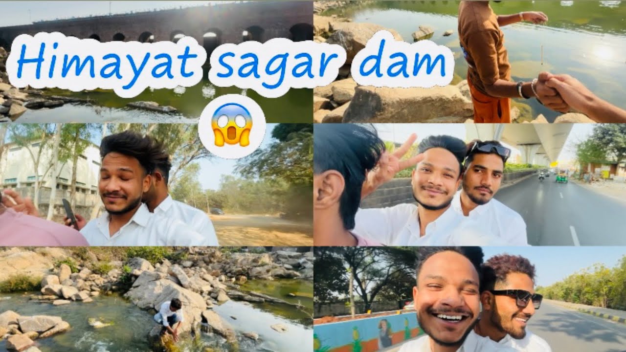Himayat sagar ￼dam 😱￼