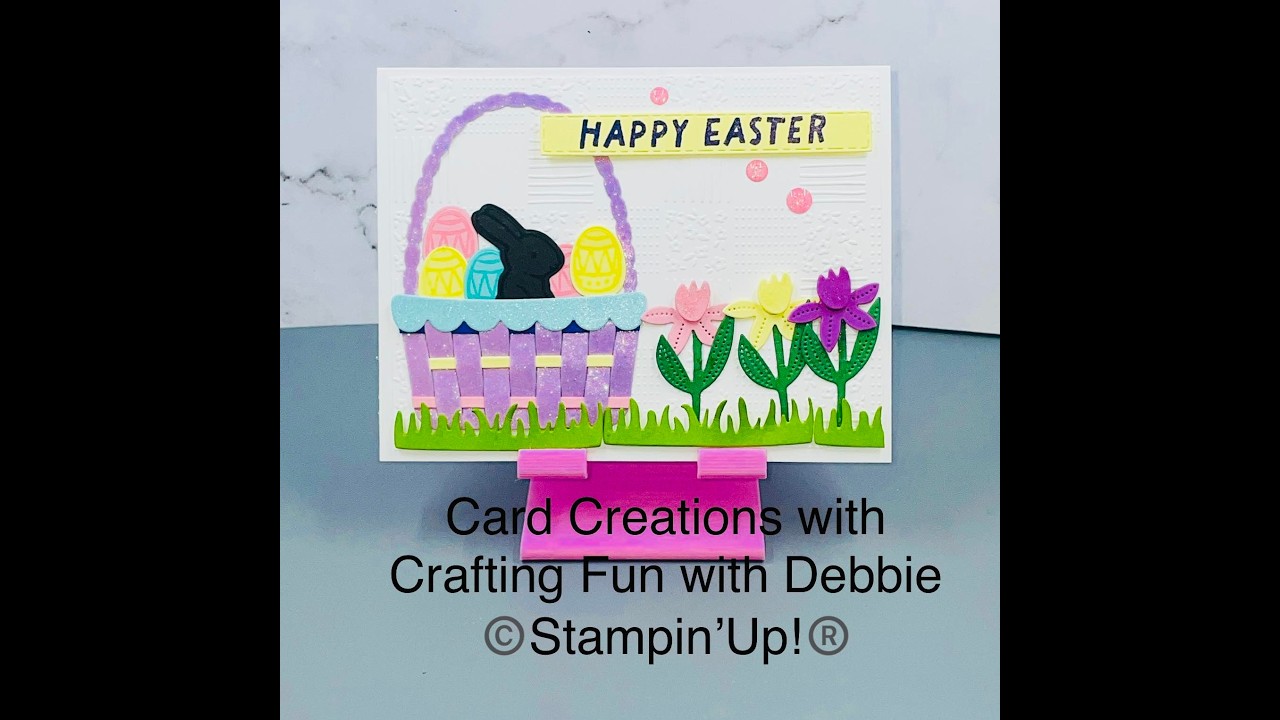 Easy Easter Card Tutorial | Easter Basket Stamp & Dies | Stampin’ Up! Card Making