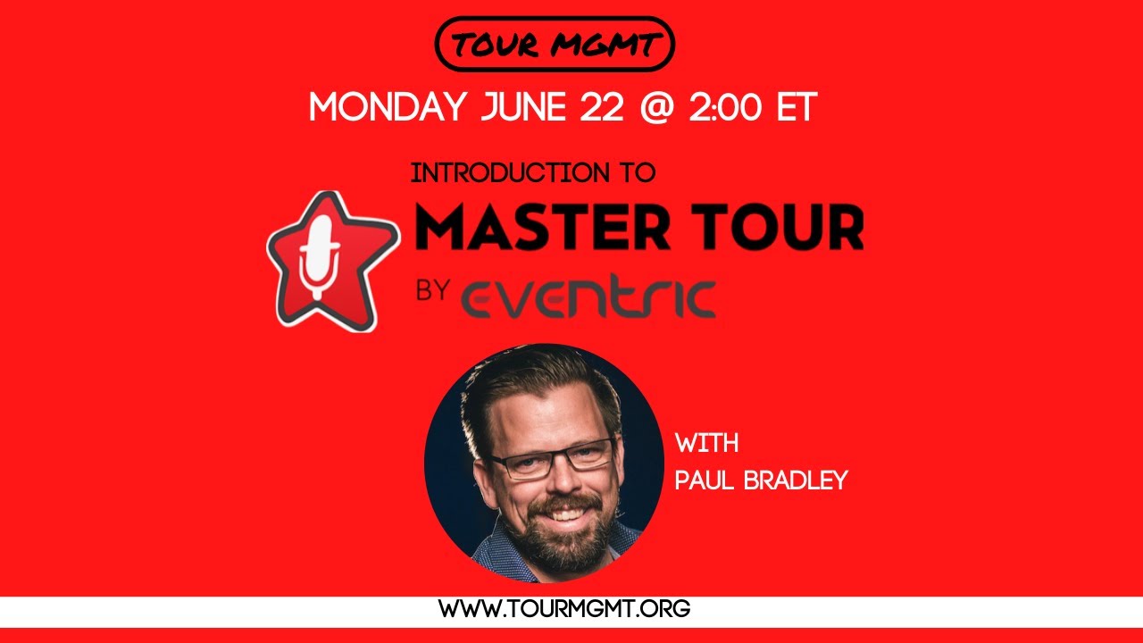 ep 26: Tour Management: Intro to Master Tour 3.0