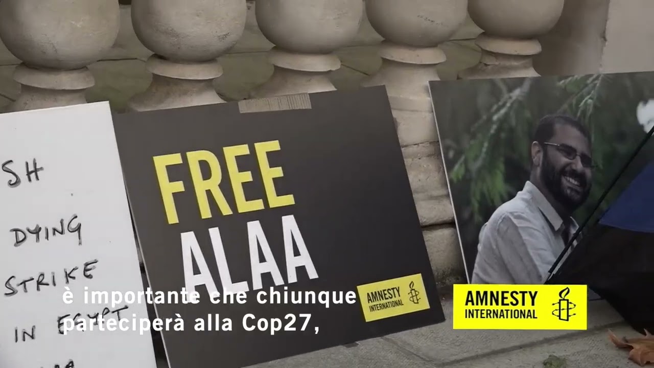 Mona Seif ringrazia Amnesty International per la campagna in favore del fratello Alaa Abd El Fattah