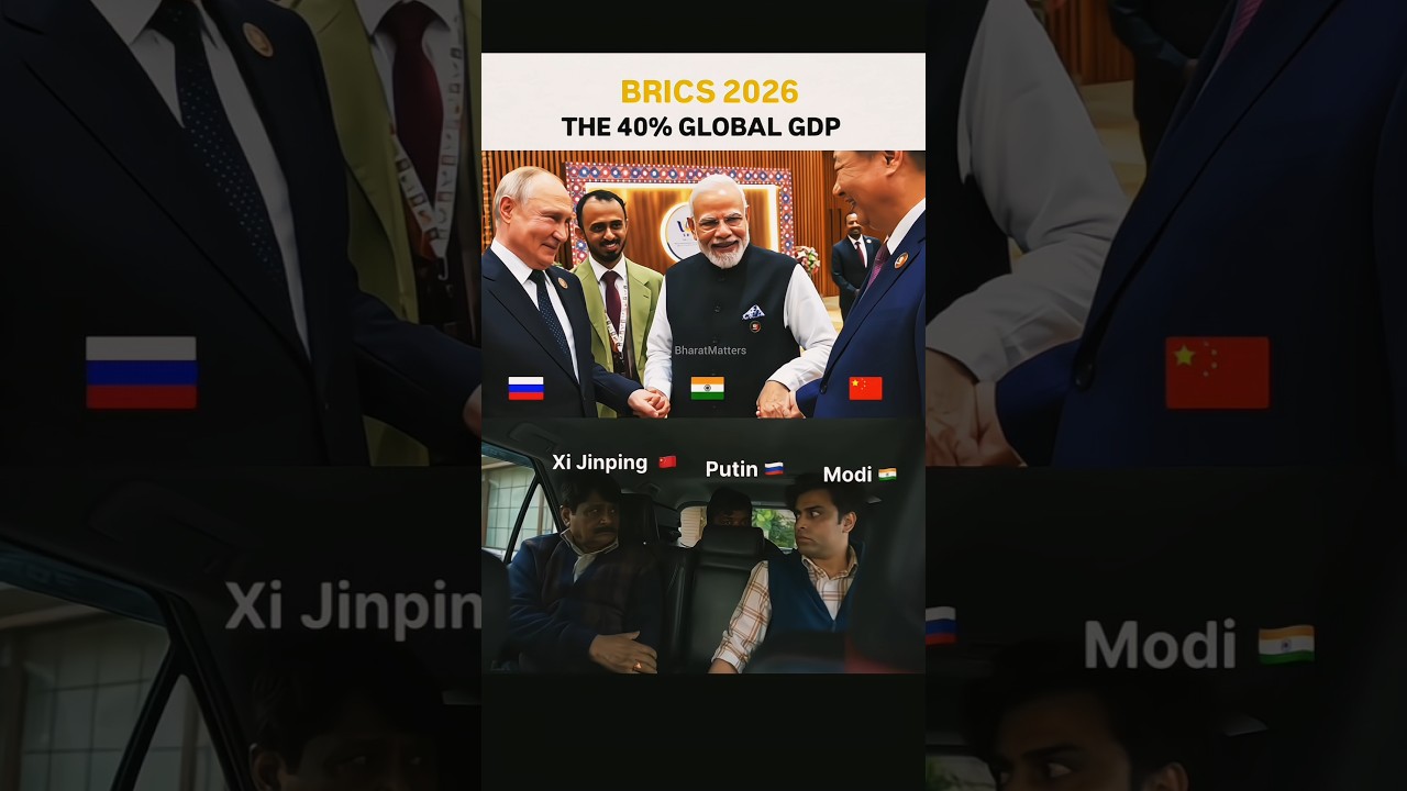 Peak Diplomacy By Modi Government at BRICS 2026🇮🇳😎 #bricssummit2026