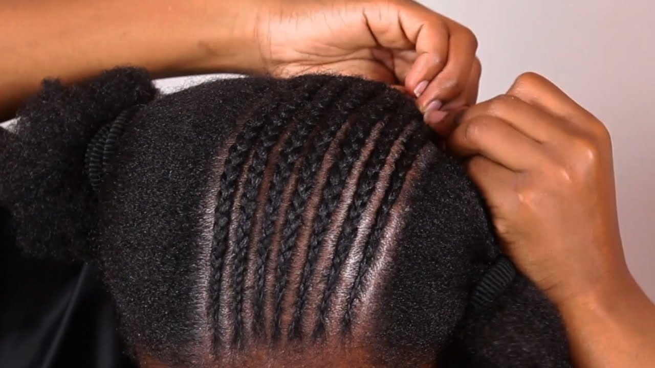 How To Cornwrow Your Own Hair