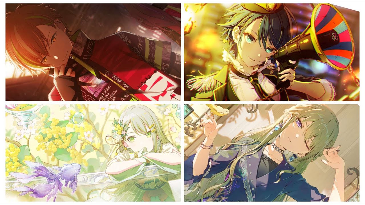 The evolution of Project SEKAI limited cards (Up to 4th Anniversary)
