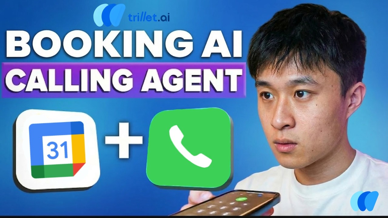How to Build a Booking Calendar AI Calling Agent in 5 Minutes (No n8n, raw video)