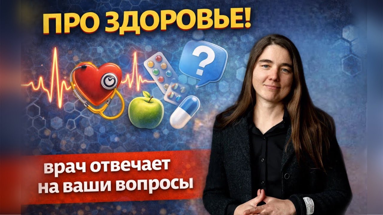 Кандидат медицинских наук Елена Витальевна Голева отвечает на ваши вопросы про здоровье