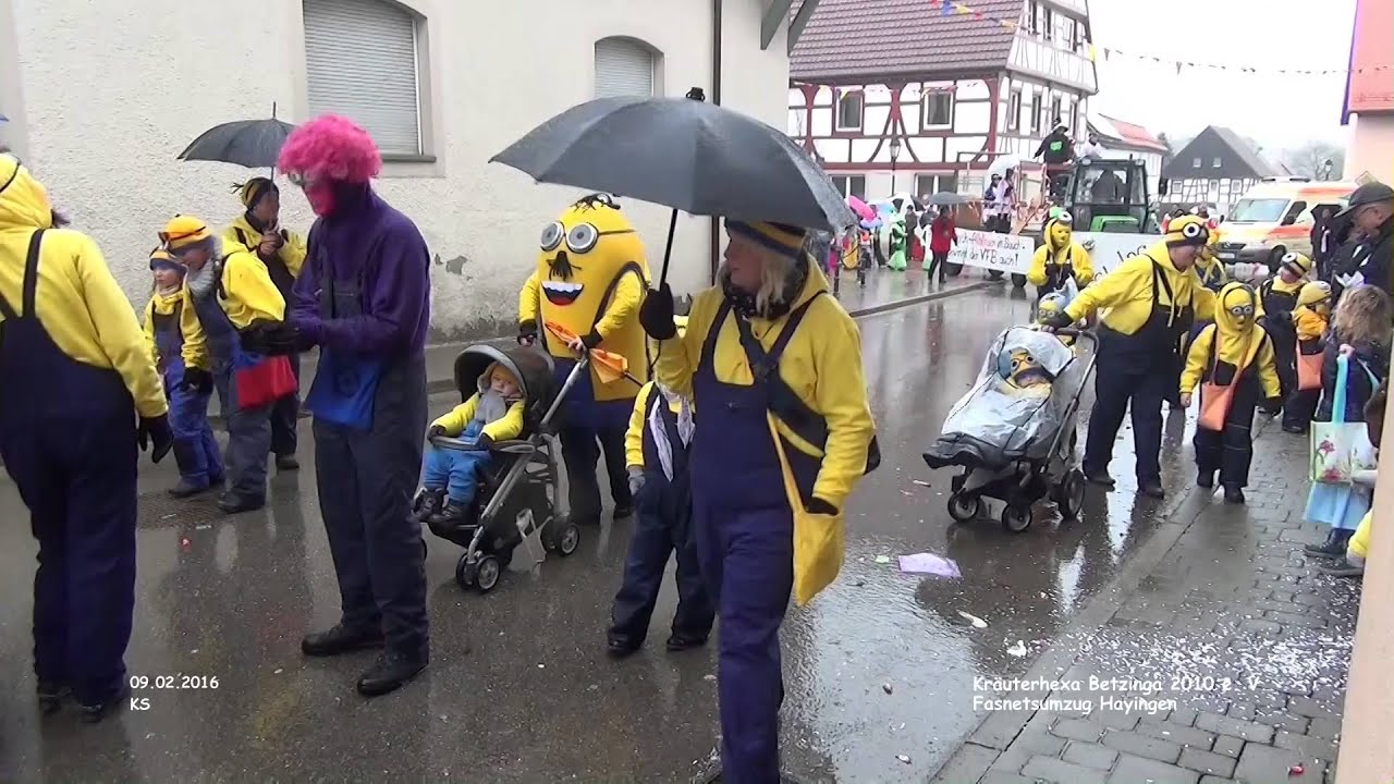 Fasnetsumzug Hayingen 2016 - Kräuterhexa Betzinga