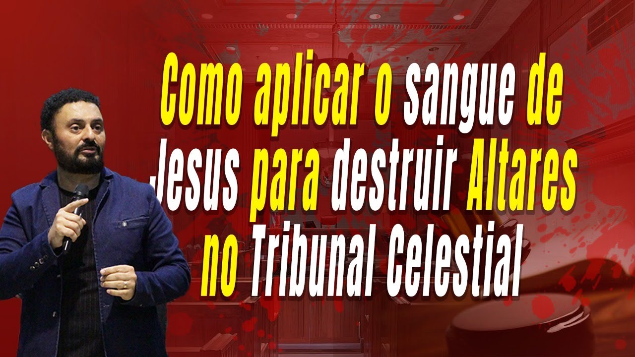 DESTRUINDO ALTARES ATRAVÉS DO SANGUE DE JESUS! | AP.AGNALDO SILVA #batalhaespiritual #libertação