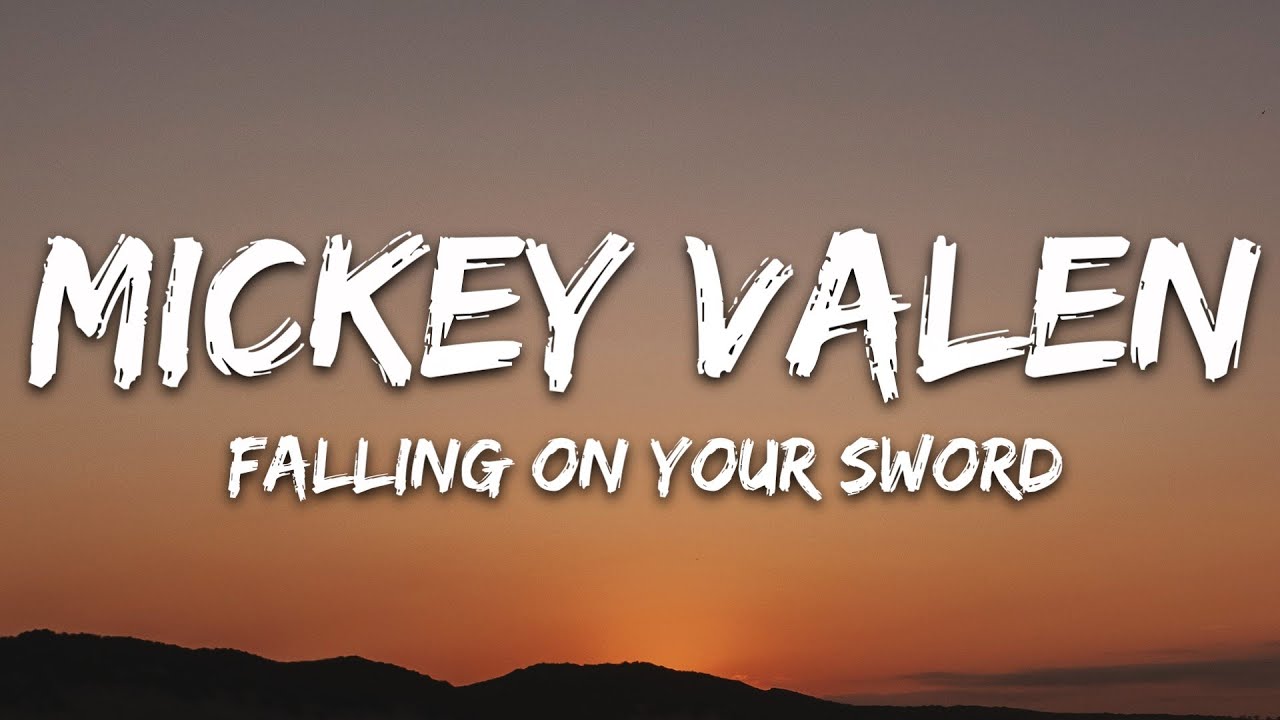 Mickey Valen & neverwaves - Falling On Your Sword (Lyrics)