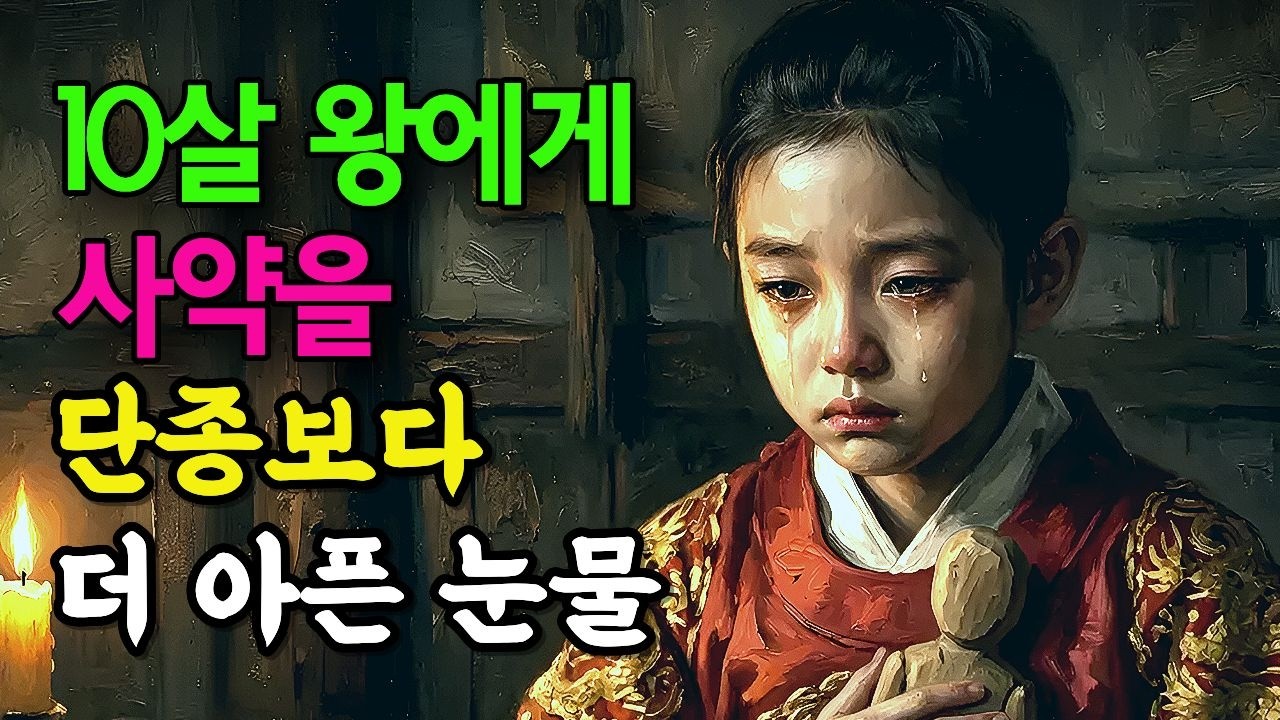 단종보다 2살 어린 10살 왕의 비극, 그가 사약을 마시며 남긴 마지막 한마디