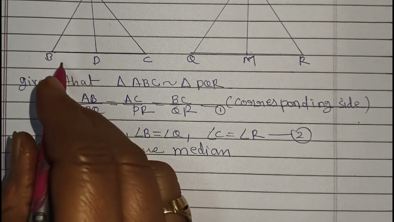 Class 10th NCERT Maths Chapter 6 exercise 6.3Q16
