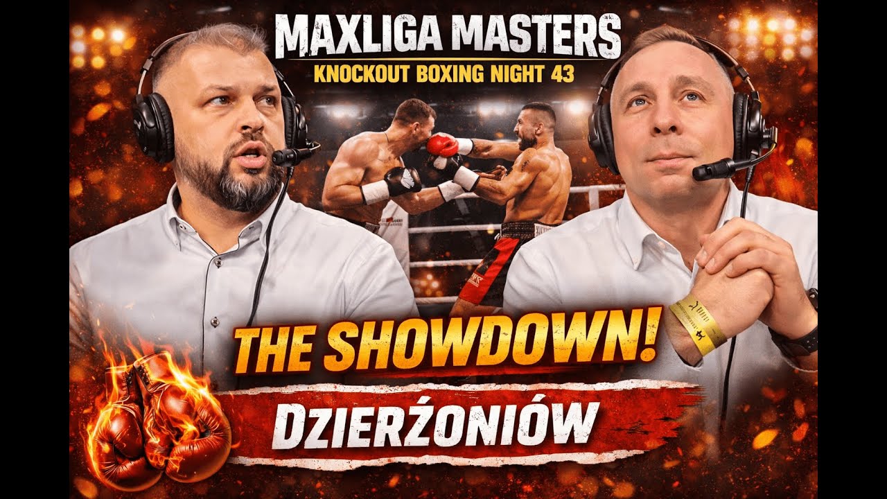 🎥 Maxliga Masters Knockout Boxing Night 43: The Showdown – Dzierżoniów (17.01.2026)