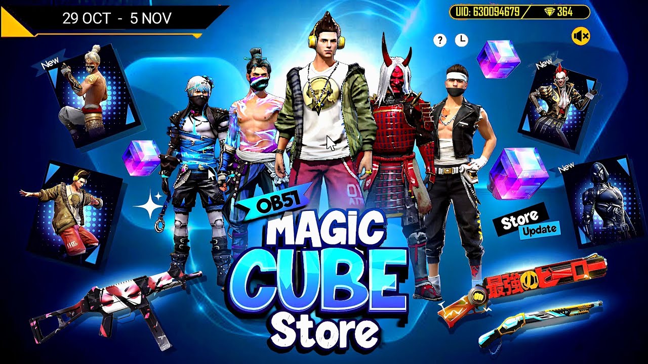 Ob51 Magic Cube Store Update 🥳🤯| 1 Oct Next Magic Cube Bundle | free fire new event| ff new event