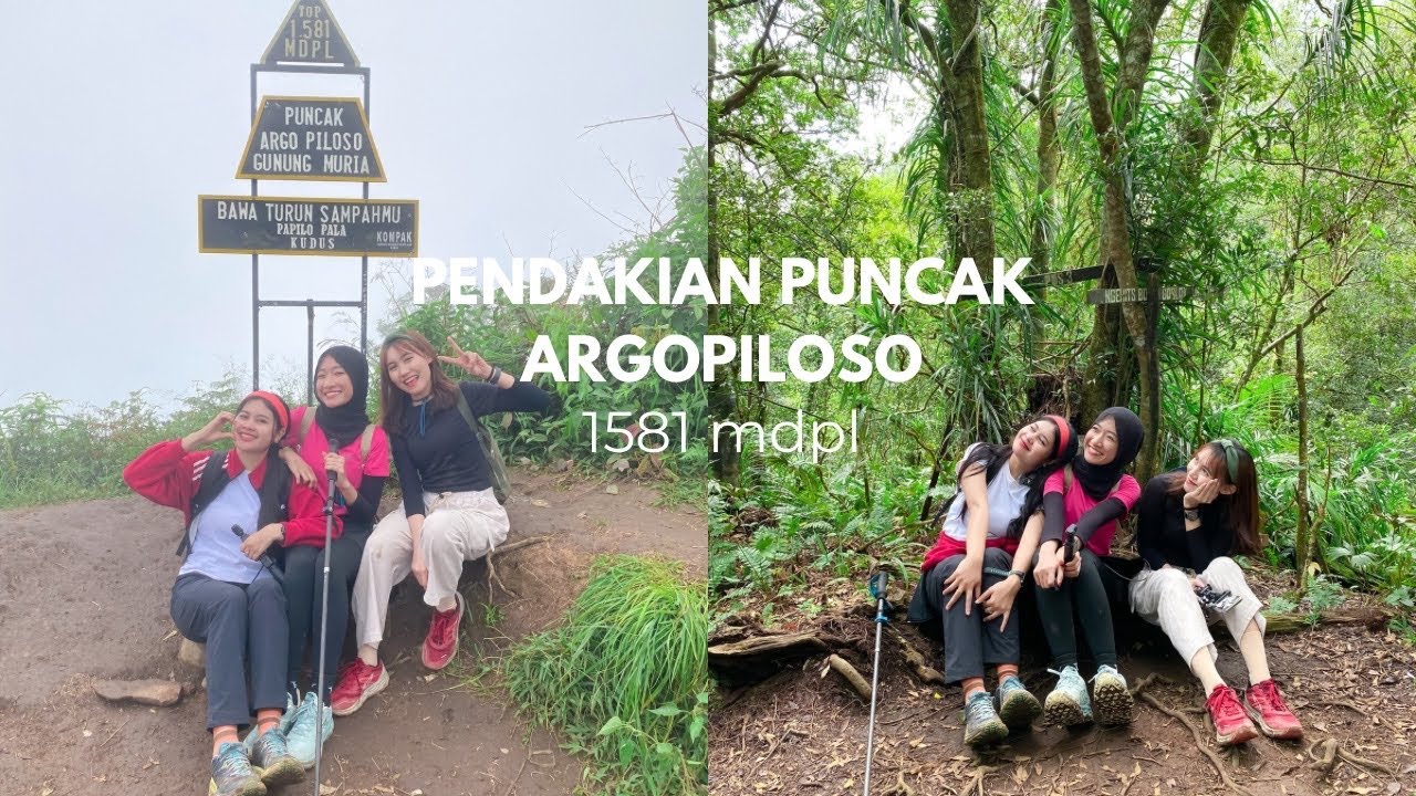 CUMA 1581MDPL ! TAPI TREKKINGNYA GK MAIN-MAIN | PUNCAK ARGOPILOSO