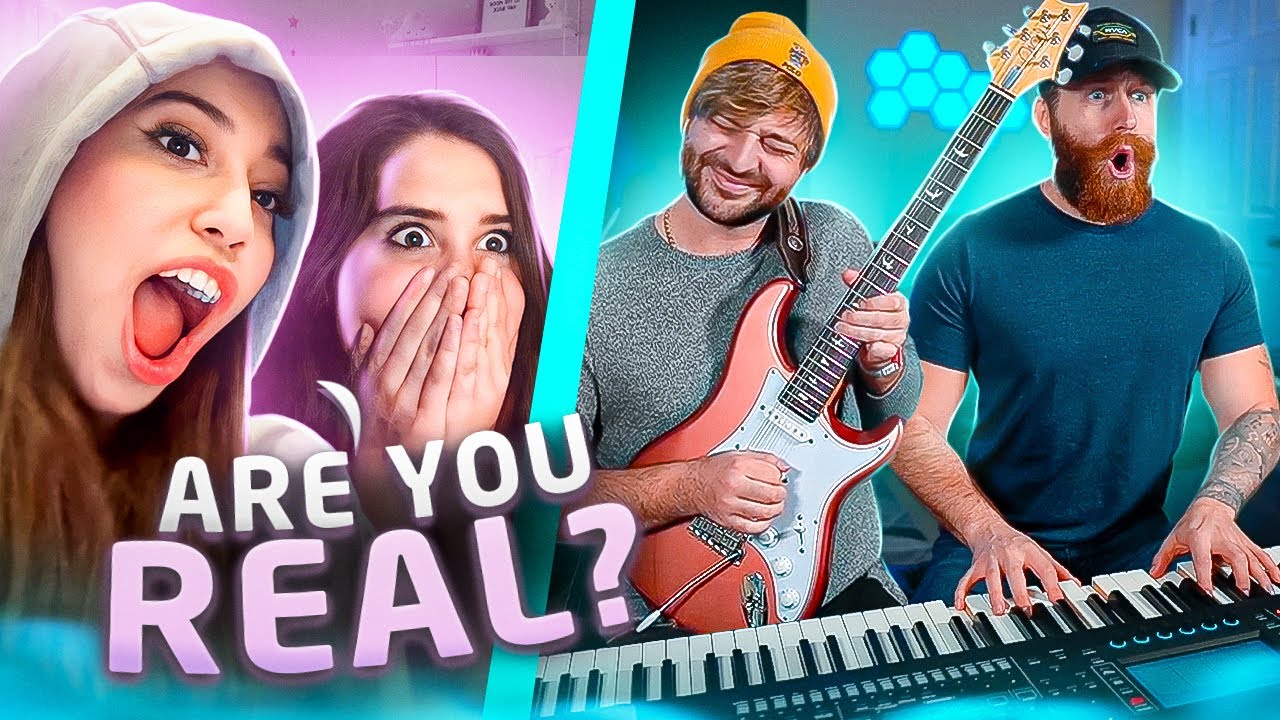 Piano and Guitar Duo VS Strangers On OMEGLE