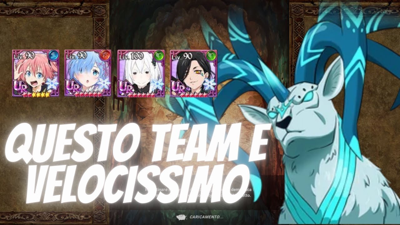 QUESTO TEAM RENDE IL CERVO SEMPLICE - EIKTHYRNIR - Seven Deadly Sins Grand Cross ITA