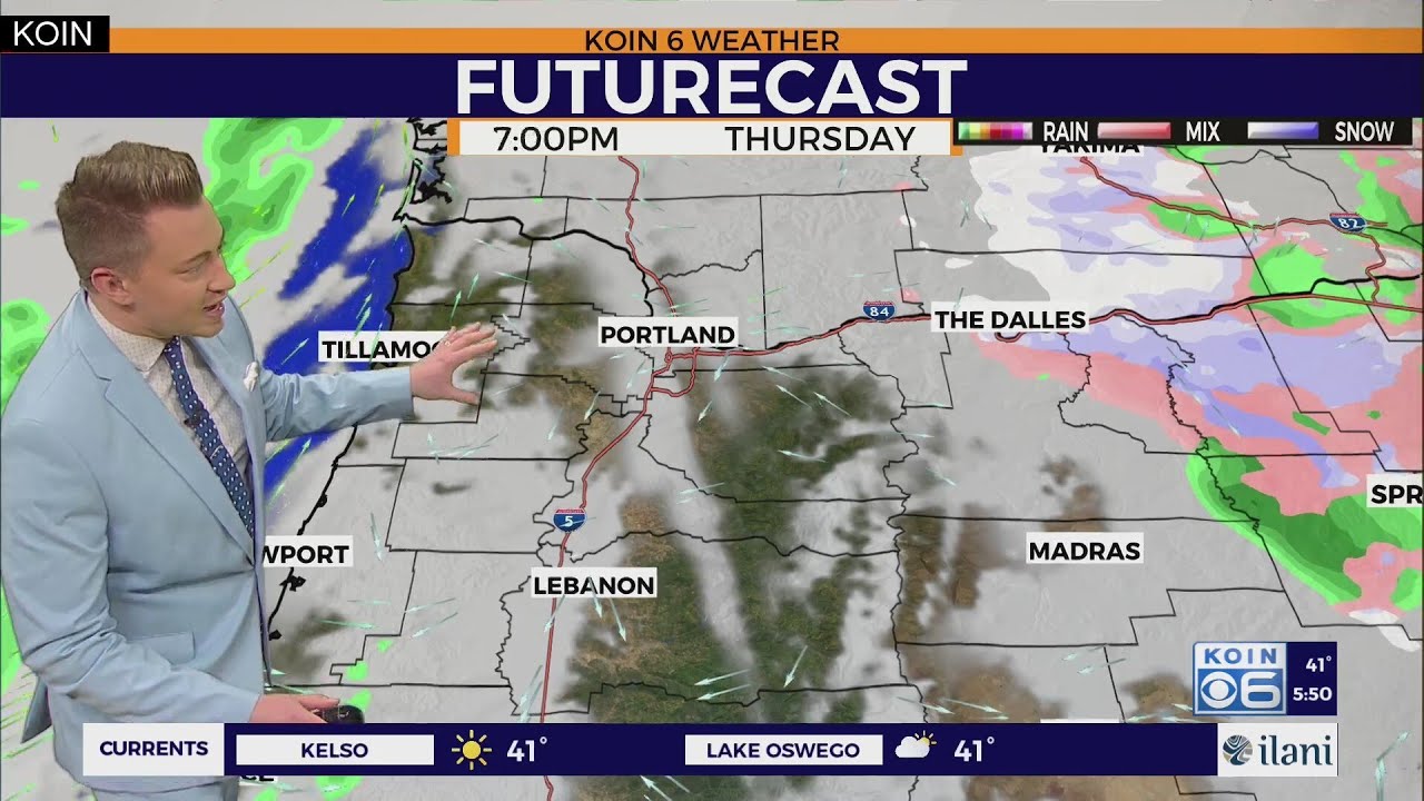 Rain, snow returns to the Pacific Northwest