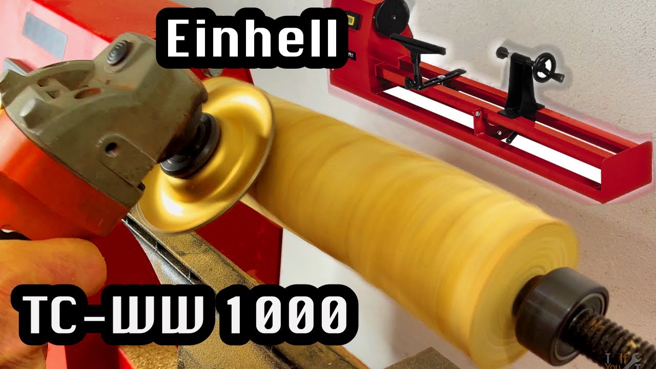 Einhell Drechselbank TC-WW 1000 Unboxing & First Impression #DIY #DoItYourSelf #Simple #woodturning