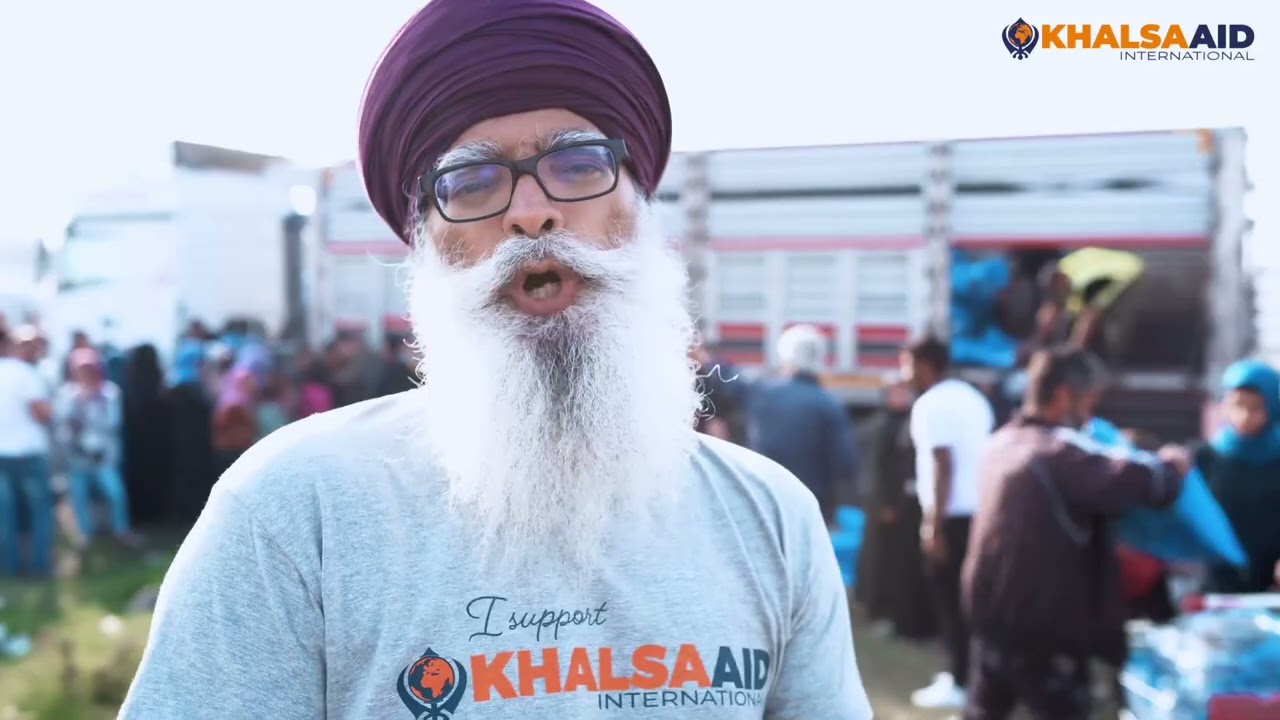 As refugees face a harsh winter Khalsa Aid is providing coal for heating/cooking to 700 families