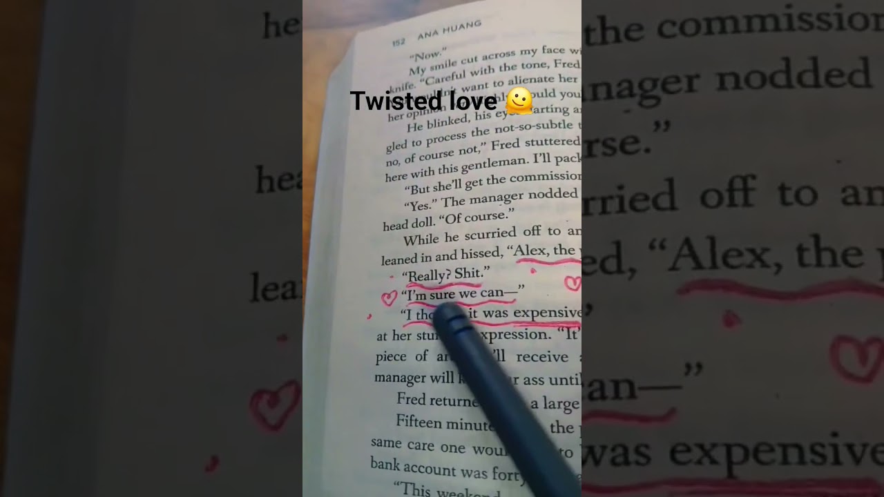 Twisted love by Ana Huang 💞#booktok #bookish #twistedlove