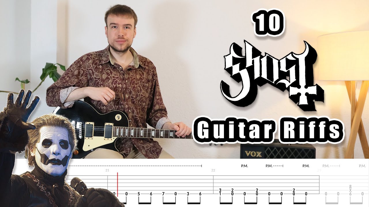 10 Iconic GHOST Guitar Riffs (with Tabs)